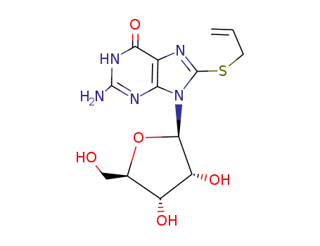8-(2-propenylthio)guanosine
