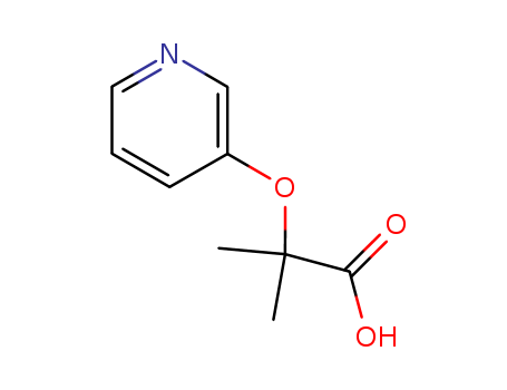 Propanoic acid, 2-methyl-2-(3-pyridinyloxy)-