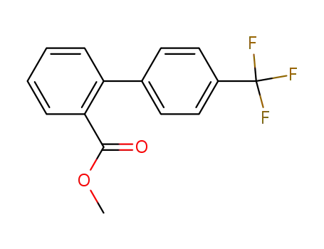 Molecular Structure of 91748-18-4 (4'-TRIFLUOROMETHYL-BIPHENYL-2-CARBOXYLIC ACID METHYL ESTER)