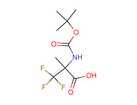 2-[(tert-butoxycarbonyl)amino]-3,3,3-trifluoro-2-methylpropanoic acid