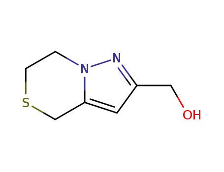 4H-Pyrazolo[5,1-c][1,4]thiazine-2-methanol, 6,7-dihydro-