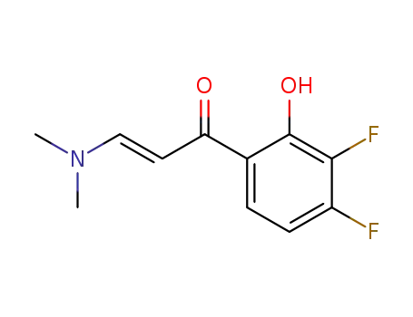 3-dimethylamino-1-(3,4-difluoro-2-hydroxyphenyl)propenone