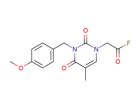 N<sub>3</sub>-(p-methoxybenzyl)-thymin-1-ylacetyl fluoride