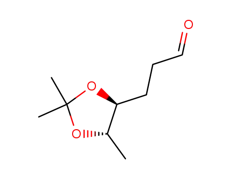 2,3,6-tri-deoxy-4,5-O-isopropylidene-L-threo-hexane aldehyde