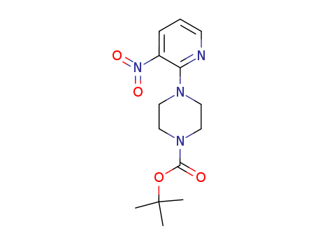 4-(3-Nitro-pyridin-2-yl)-piperazine -1-carboxylic acid tert-butyl ester