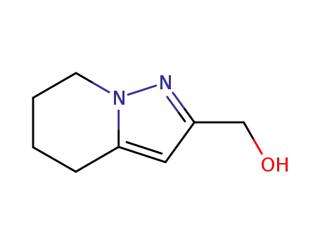 Molecular Structure of 623564-49-8 ((4,5,6,7-TETRAHYDROPYRAZOLO[1,5-A]PYRIDIN-2-YL)METHANOL)