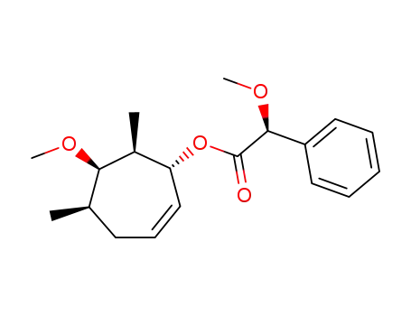 (S)-Methoxy-phenyl-acetic acid (1R,5R,6R,7R)-6-methoxy-5,7-dimethyl-cyclohept-2-enyl ester