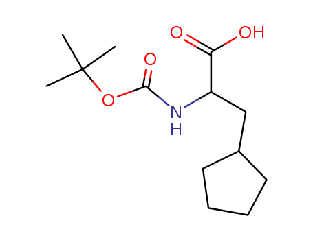 cyclopentanepropanoic acid, a-[[(1,1-dimethylethoxy)carbonyl]amino]-
