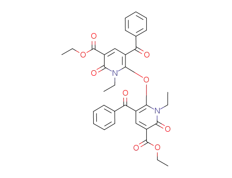 diethyl 6,6'-oxybis(5-benzoyl-1-ethyl-2-oxo-1,2-dihydropyridine-3-carboxylate)