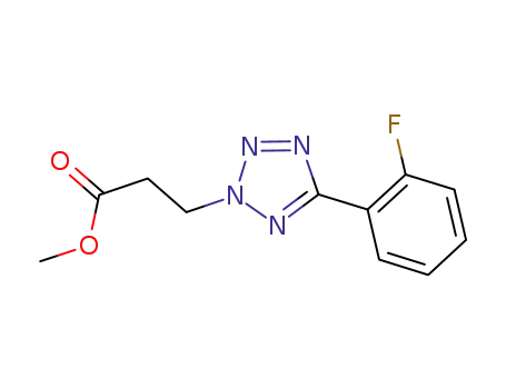 C<sub>11</sub>H<sub>11</sub>FN<sub>4</sub>O<sub>2</sub>
