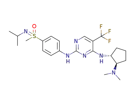 C<sub>22</sub>H<sub>31</sub>F<sub>3</sub>N<sub>6</sub>OS