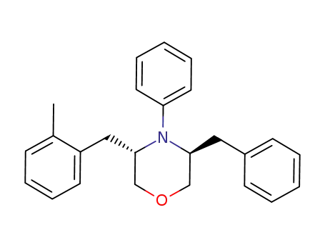 (3S,5S)-3-benzyl-5-(2-methylbenzyl)-4-phenylmorpholine
