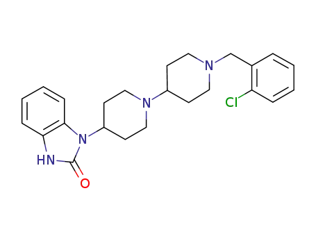1-[1''-(2-Chloro-benzyl)-[1,4'']bipiperidinyl-4-yl]-1,3-dihydro-benzoimidazol-2-one