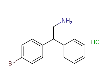 2-(4-bromophenyl)-2-phenyl-1-aminoethane hydrochloride