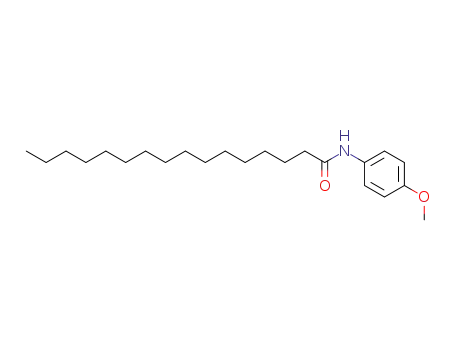 Molecular Structure of 102898-91-9 (HexadecanaMide, N-(4-Methoxyphenyl)-)