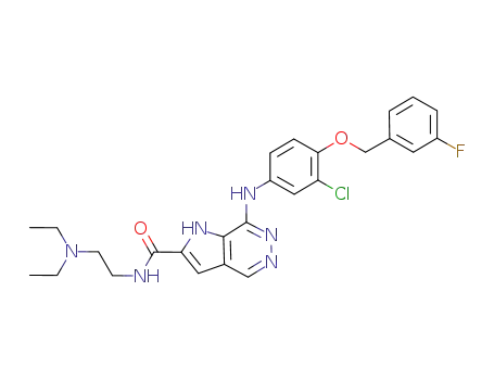 C<sub>26</sub>H<sub>28</sub>ClFN<sub>6</sub>O<sub>2</sub>