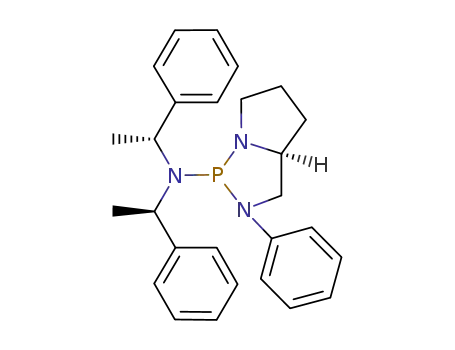 (3aS)-2-phenyl-N,N-bis[(R)-1-phenylethyl]-hexahydro-1H-pyrrolo[1,2-c][1,3,2]diazaphosphol-1-amine
