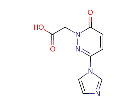 2-<6-(1H-imidazole-1-yl)-3(2H)-pyridazinonyl>acetic acid