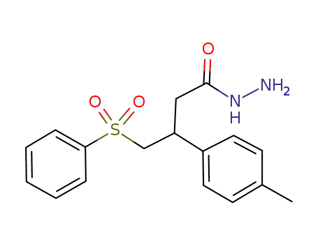 4-phenylsulfonyl-3-(4-methylphenyl)butanehydrazide