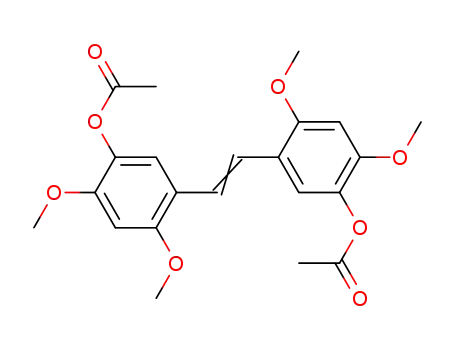 2,2',4,4'-tetramethoxystilbene-5,5'-diyl diacetate