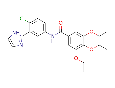 N-(4-chloro-3-(1H-imidazol-2-yl)phenyl)-3,4,5-triethoxybenzamide