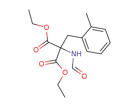 α-(2-Methyl-benzyl)-α-formamino-malonsaeure-diethylester