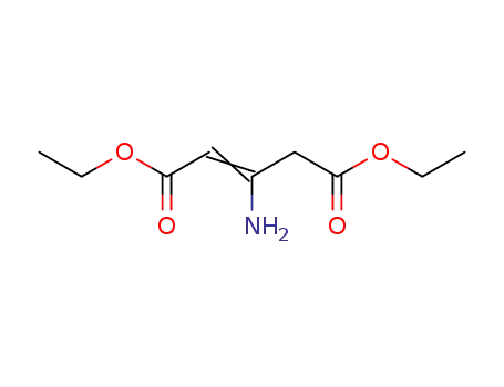 Molecular Structure of 54889-50-8 (3-Amino-2-pentenedioic acid diethyl ester)