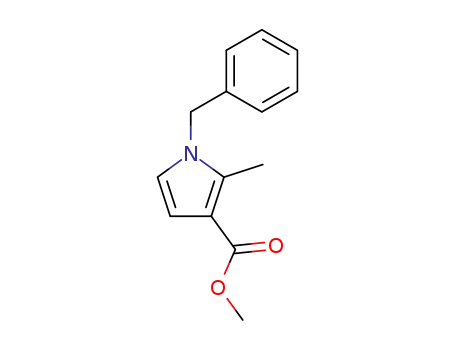 N-benzyl-3-carbomethoxy-2-methylpyrrole