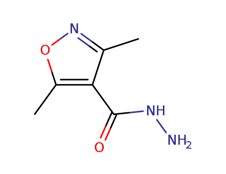 4-ISOXAZOLECARBOXYLIC ACID 3,5-DIMETHYL-,HYDRAZIDECAS