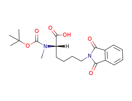 (S)-2-(tert-Butoxycarbonyl-methyl-amino)-6-(1,3-dioxo-1,3-dihydro-isoindol-2-yl)-hexanoic acid