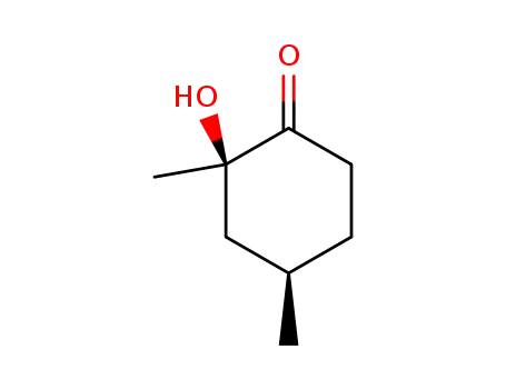 (+)-(2R,4R)-2,4-dimethyl-2-hydroxy-1-cyclohexanone