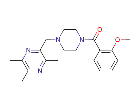 2-[4-(2-methoxybenzoyl)-1-piperazinomethyl]-3,5,6-trimethylpyrazine