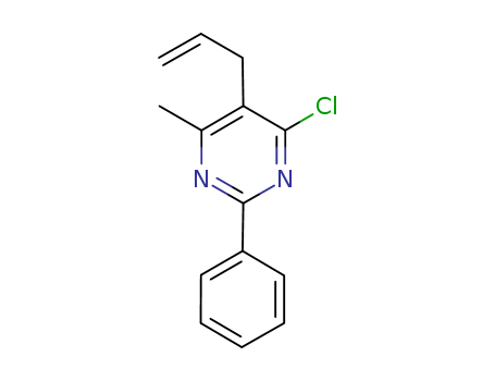 Pyrimidine, 4-chloro-6-methyl-2-phenyl-5-(2-propen-1-yl)-