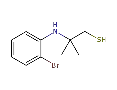 2-[(2-bromophenyl)amino]-2-methylpropane-1-thiol