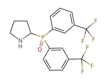 2-(bis(3-(trifluoromethyl)phenyl)phosphoryl)pyrrolidine