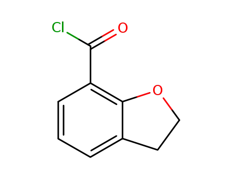 Molecular Structure of 123266-63-7 (2,3-DIHYDRO-1-BENZOFURAN-7-CARBONYL CHLORIDE)