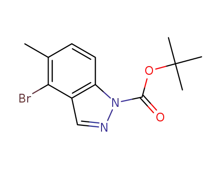 Tert-butyl 4-bromo-5-methyl-1H-indazole-1-carboxylate