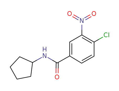 4-chloro-N-cyclopentyl-3-nitrobenzamide