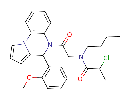 C<sub>27</sub>H<sub>30</sub>ClN<sub>3</sub>O<sub>3</sub>