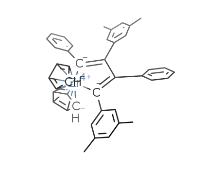 Cp<sub>2</sub>Zr[2,4-Ph<sub>2</sub>-3,5-(3,4-dimethylphenyl)C<sub>4</sub>]