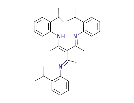 2-isopropyl-N-[(3E)-3-(2-isopropylphenyl)imino-2-[N-(2-isopropylphenyl)-C-methyl-carbonimidoyl]-1-methyl-but-1-enyl]aniline