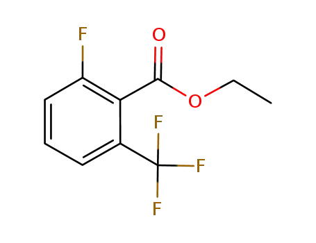 Molecular Structure of 773134-93-3 (ethyl 2-fluoro-6-(trifluoromethyl)benzoate)