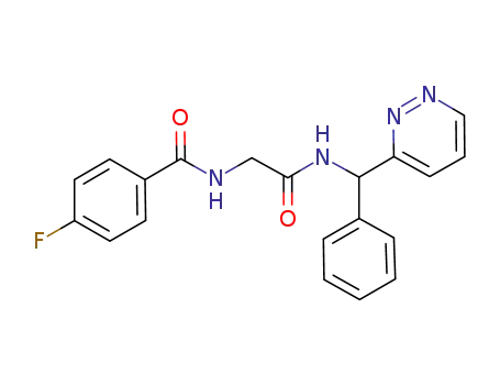 rac-4-fluoro-N-{[(phenylpyridazin-3-ylmethyl)carbamoyl]methyl}benzamide