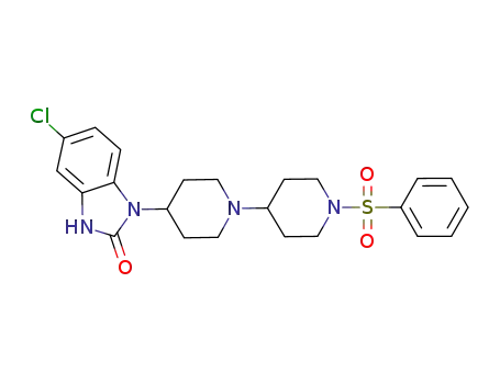 Molecular Structure of 1092545-62-4 (C<sub>23</sub>H<sub>27</sub>ClN<sub>4</sub>O<sub>3</sub>S)