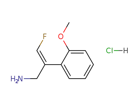 (E)-3-Fluoro-2-(2-methoxy-phenyl)-allylamine; hydrochloride