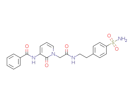 Molecular Structure of 1177500-05-8 (N-[1-(2'-{2''-[4'''-(aminosulfonyl)phenyl]ethylamino}-2'-oxoethyl)-2-oxo-1,2-dihydropyridin-3-yl]benzamide)