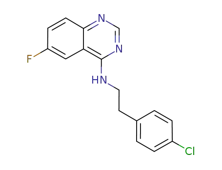 C<sub>16</sub>H<sub>13</sub>ClFN<sub>3</sub>