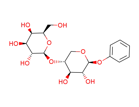 (2S,3R,4S,5R,6R)-2-((3R,4R,5R,6S)-4,5-Dihydroxy-6-phenoxy-tetrahydro-pyran-3-yloxy)-6-hydroxymethyl-tetrahydro-pyran-3,4,5-triol