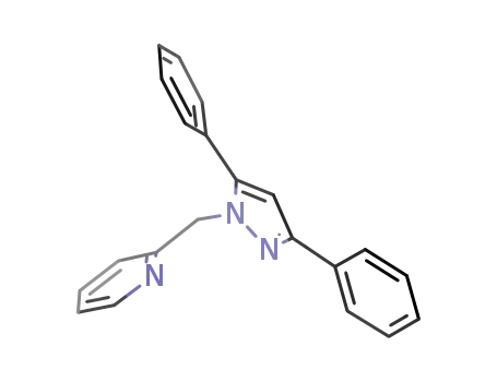 2-((3,5-diphenyl-1H-pyrazol-1-yl)methyl)pyridine