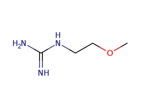 N-(2-methoxyethyl)guanidine(SALTDATA: AcOH)